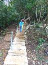 Steps to Mt Talau
